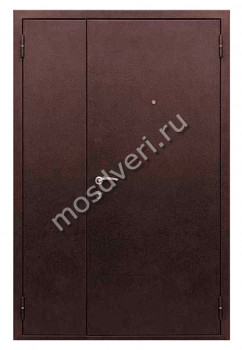 Двухстворчатая входная дверь в квартиру DDV-17 - купить от производителя Мосдвери Двухстворчатая входная дверь в квартиру DDV-17