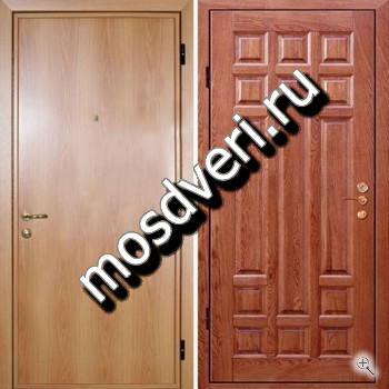 Дверь с отделкой МДФ и ламинатом - купить от производителя Мосдвери Дверь с отделкой МДФ и ламинатом